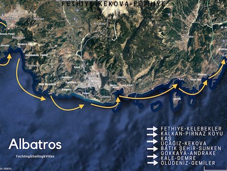 Mavi Tur Kekova Kabin Turu